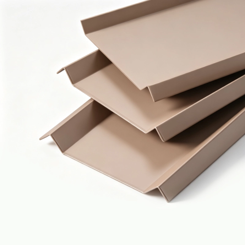 Lindelacr aluminum A baffle suspended ceiling, vertical metal baffle ceiling for commercial interior decoration