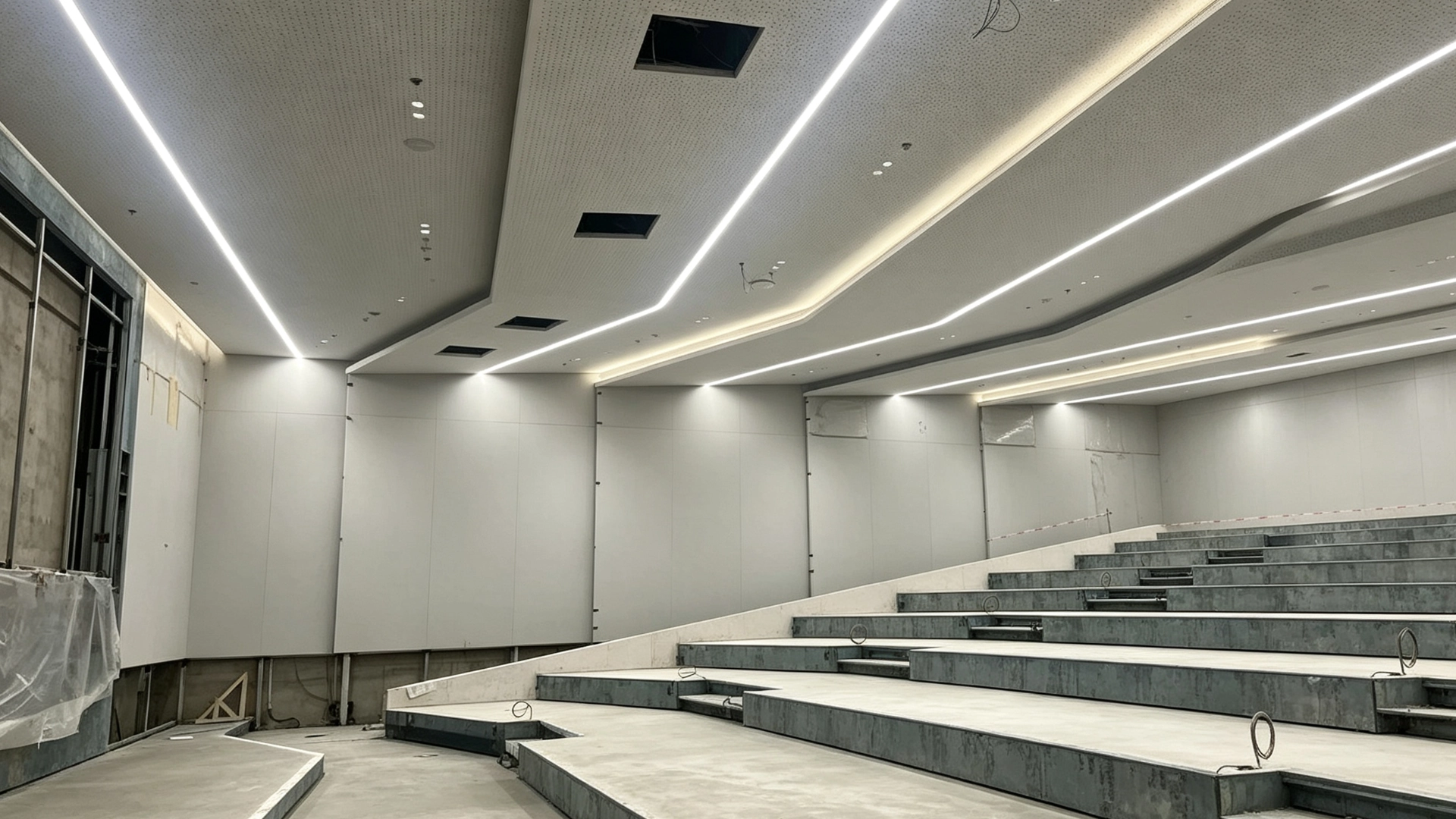 Lindelacr micro-perforated aluminum panel, CNC punched ultra fine perforated metal sheet, sound absorbing acoustic ceiling panel for office, conference room and commercial interior decoration